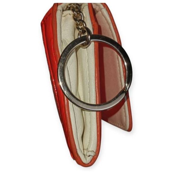 Kate Spade Vibrant Orange Glossy Wallet EUC. - Picture 7 of 8